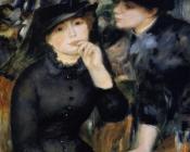 皮埃尔 奥古斯特 雷诺阿 : Girls in Black